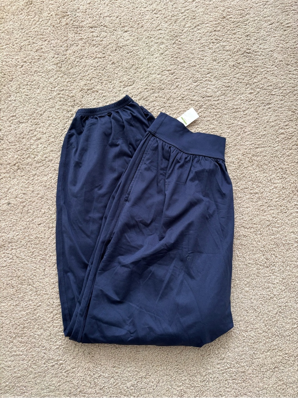 NWT OFFLINE by Aerie The Hugger Go With The Flow Baggy Jogger Navy - Picture 2 of 3
